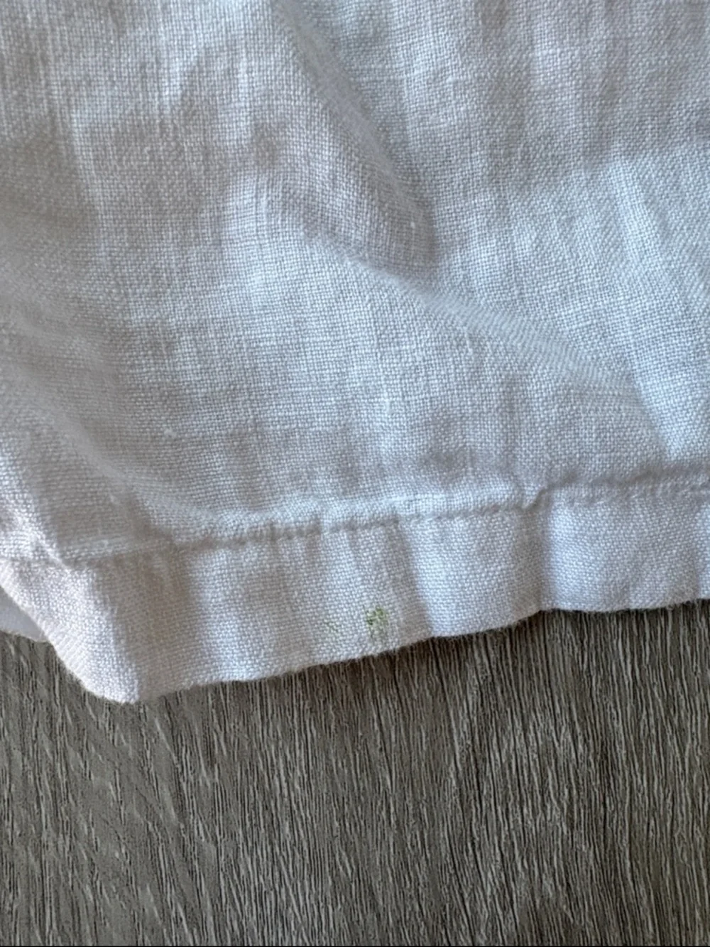 J. Crew Soleil White Linen-Blend Drawstring Relaxed Pants - Picture 5 of 6